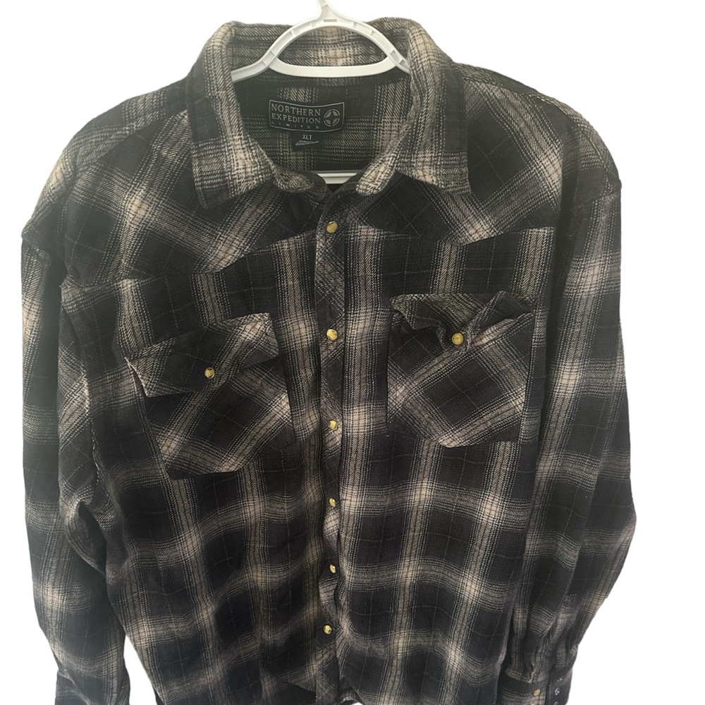 Northern expedition flannel shirt nwt size large